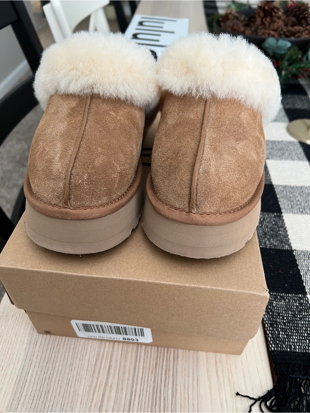 UGG Disquette Chestnut slippers - Picture 3 of 4